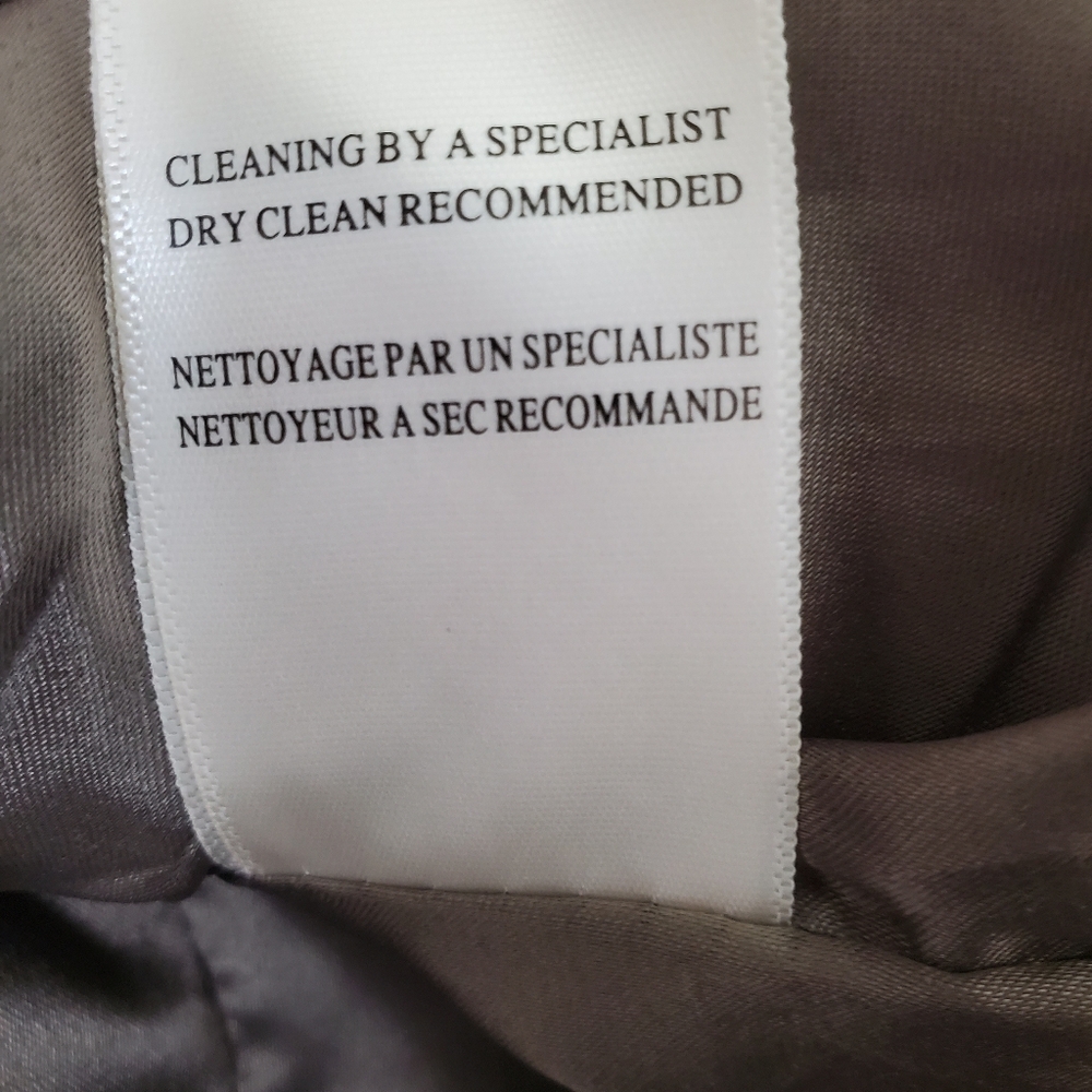 Blank NYC Genuine Leather Moto Jacket XS Tan Brown Suede Asymmetrical Zip Crop - Picture 9 of 14